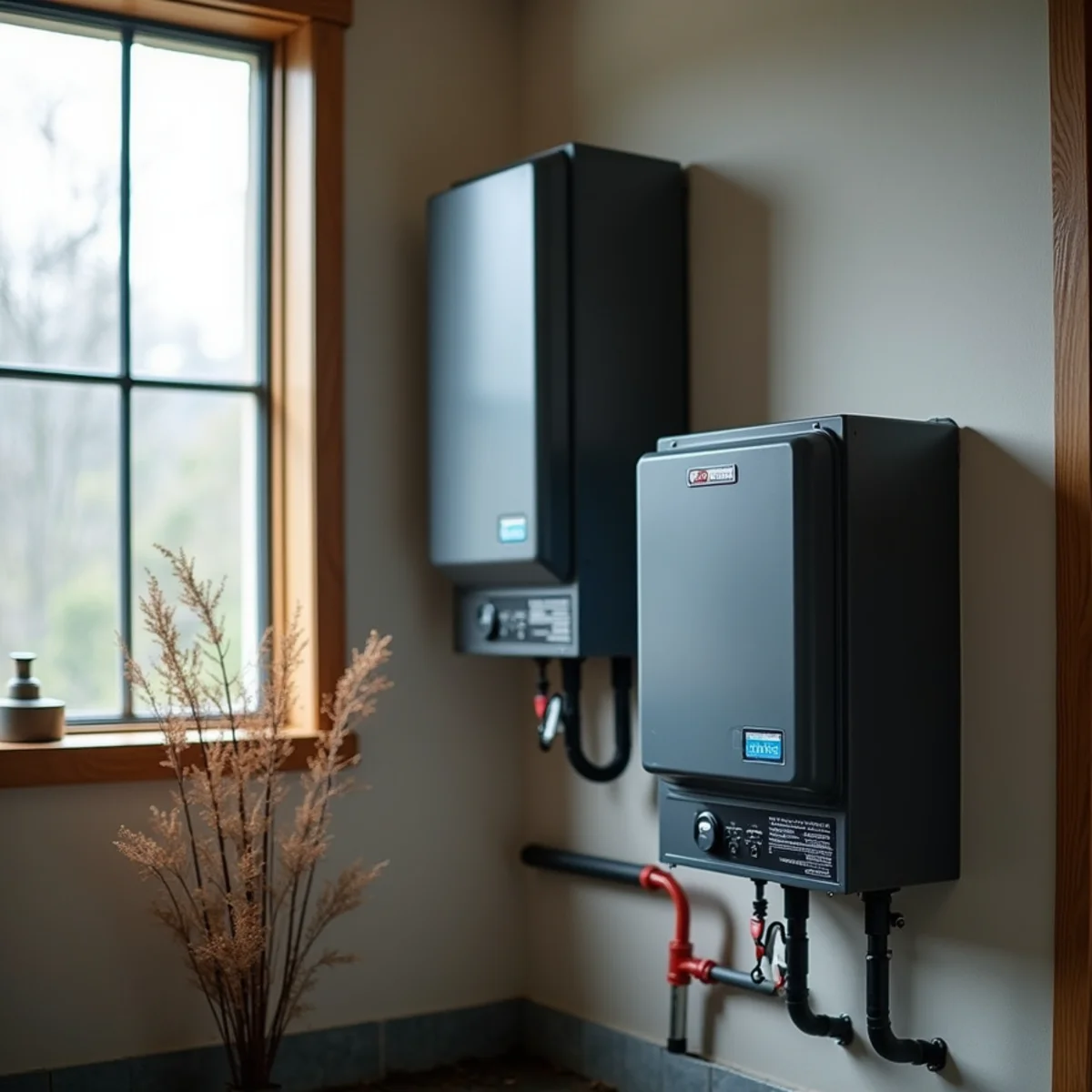 Auxiliary AGM dual-battery backup system for sump pump